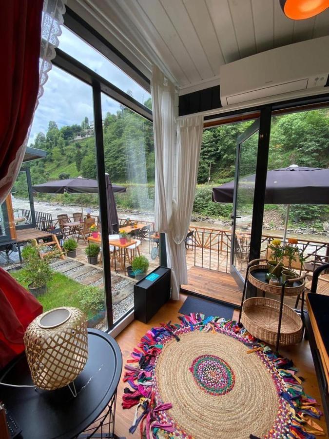 Hotel Vagona Tiny House à Rize Extérieur photo